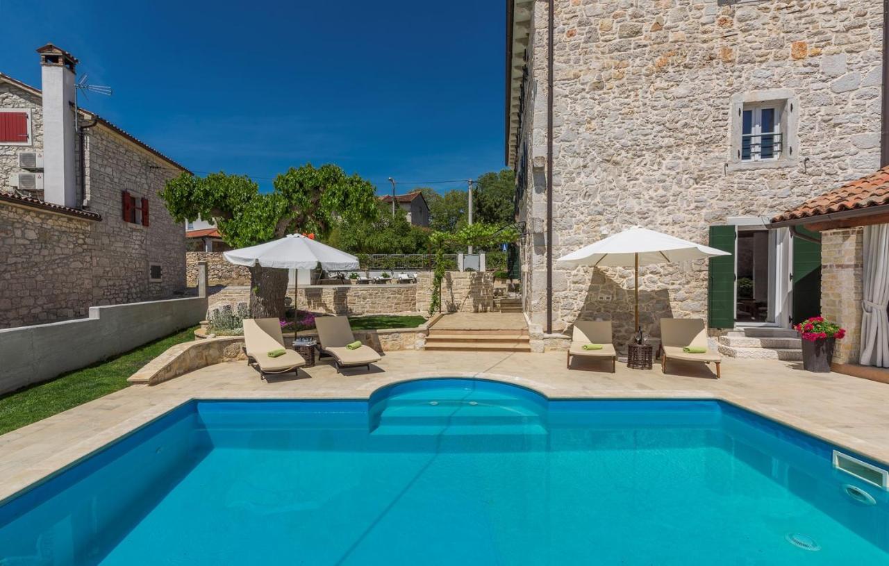 Beautiful Stone House - Villa Parentium With Private Pool Dračevac 外观 照片